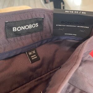 👖✨Men’s Bonobos Men’s Slacks Size 38x 32 w comfy stretch *Friday Slate Grey